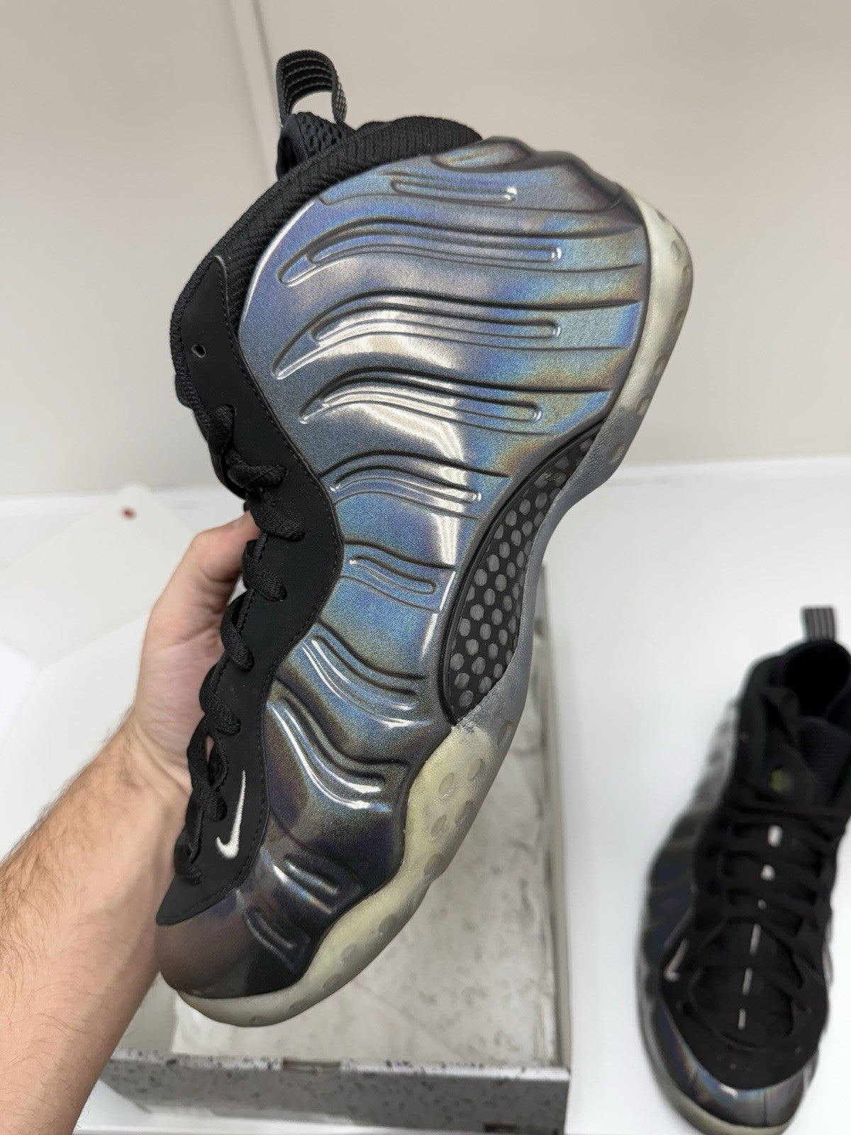 Size 11.5 - Nike Air Foamposite One Hologram