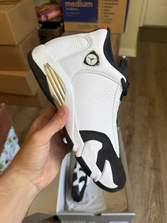 Size 9 - Jordan 14 Retro Black Toe (2024)