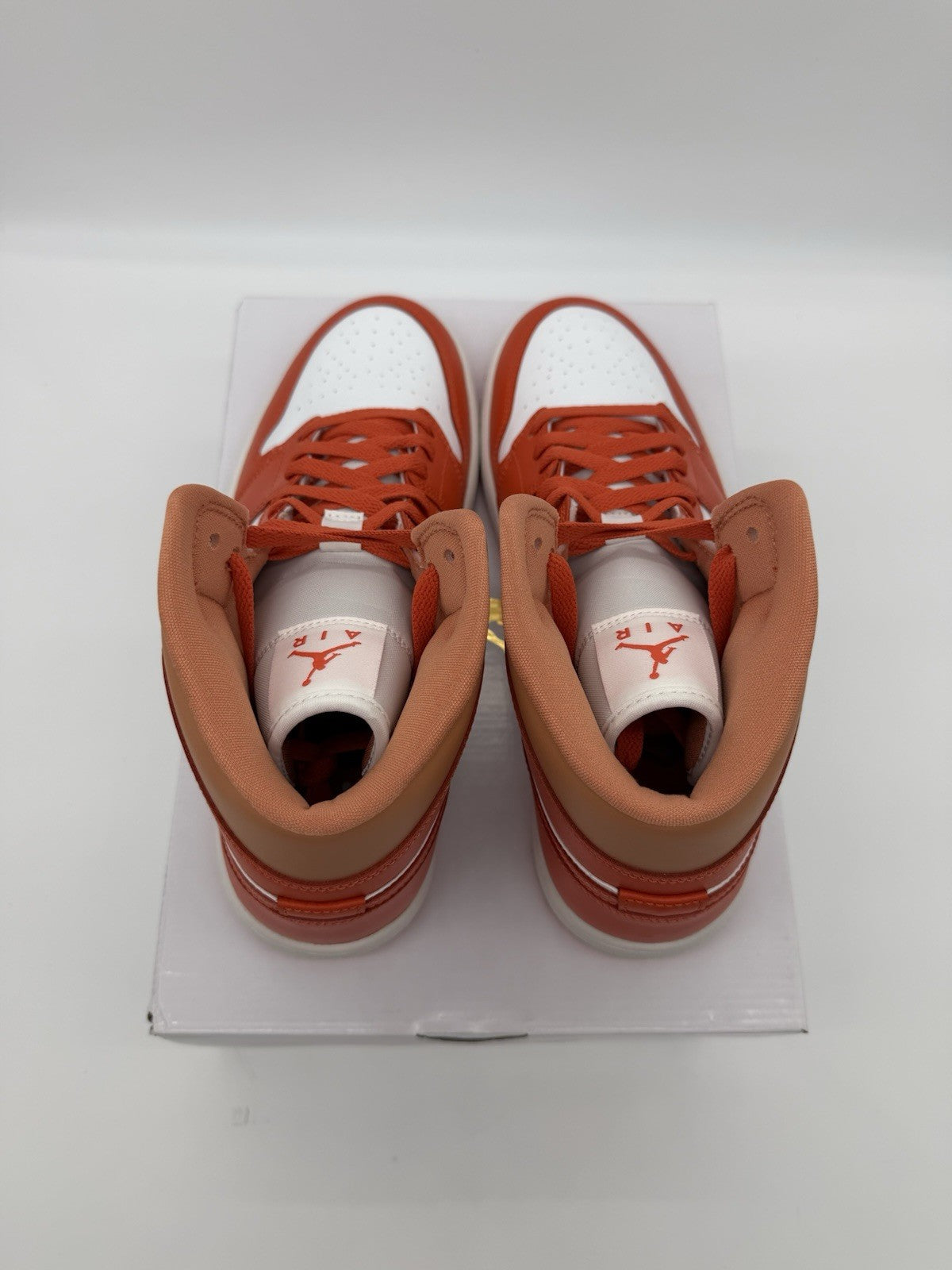 Size 9.5M/11W - Jordan 1 Mid Cosmic Clay W (Brand New)