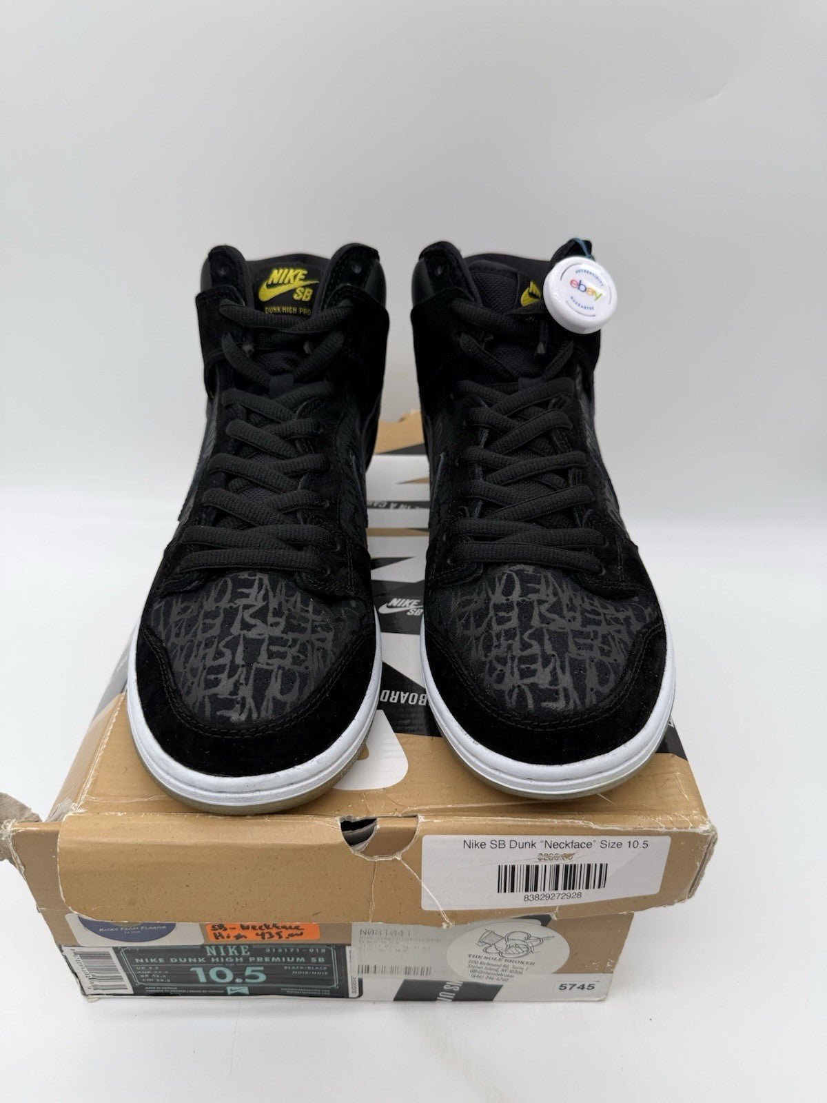 Size 10.5 - Nike SB Dunk High Neckface (Brand New)