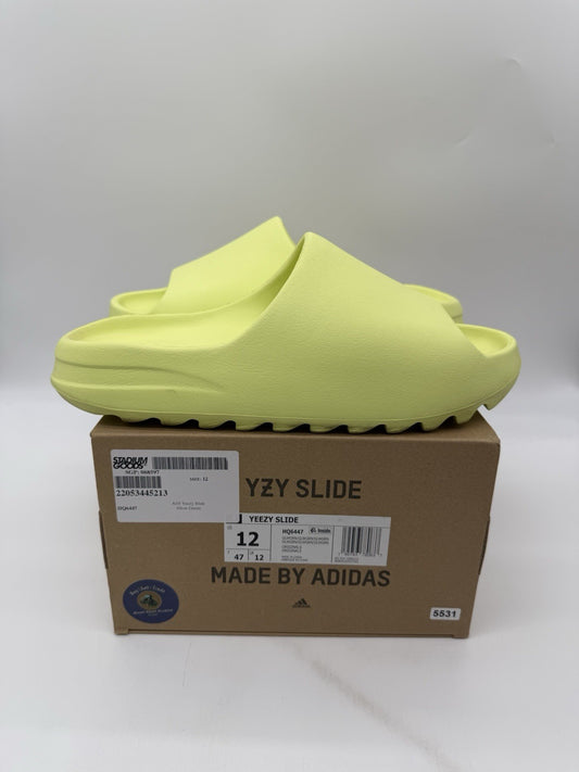 Size 12 - Yeezy Slide Glow Green