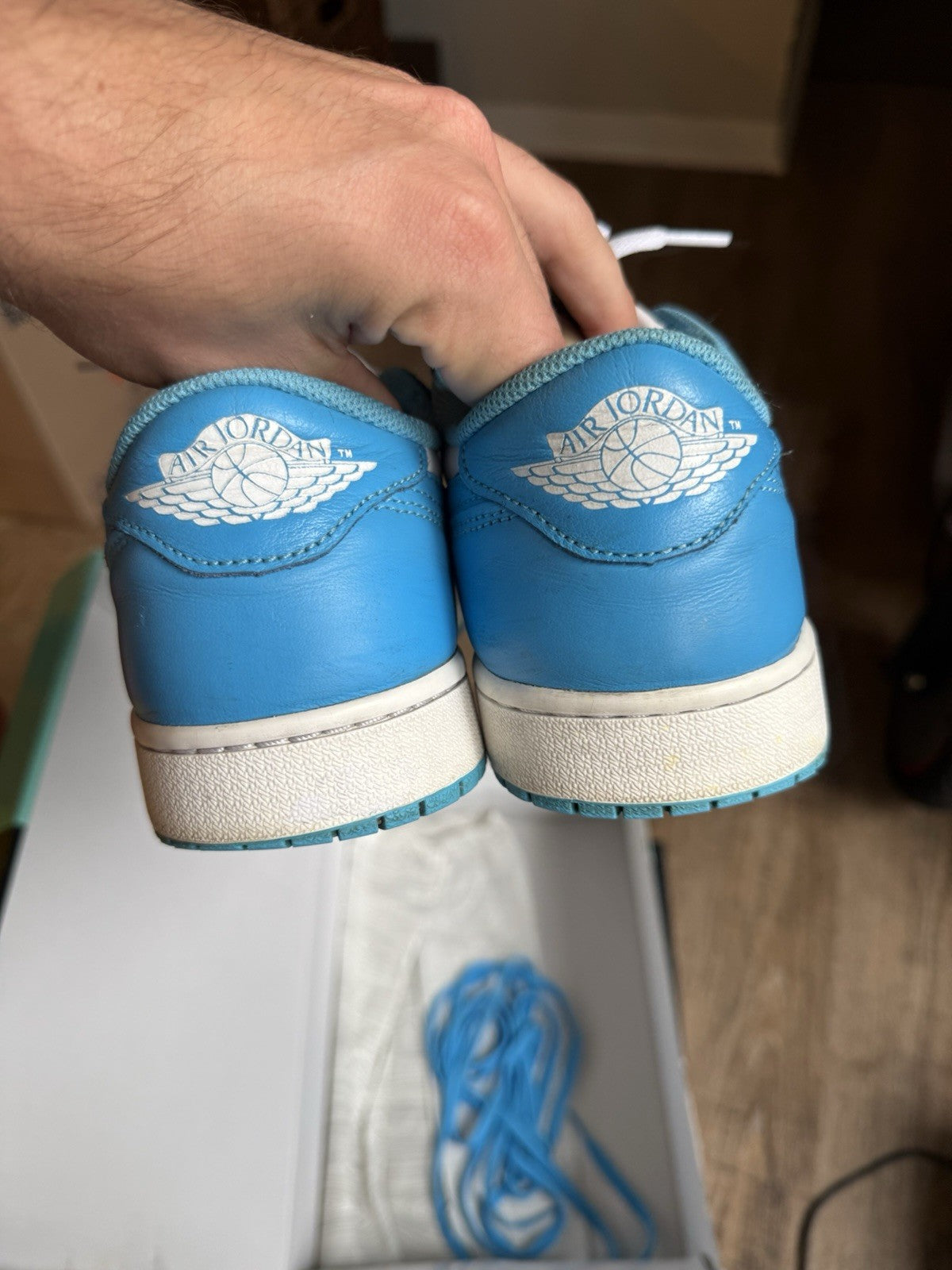Size 8.5 - Eric Koston x Jordan 1 SB Low Powder Blue