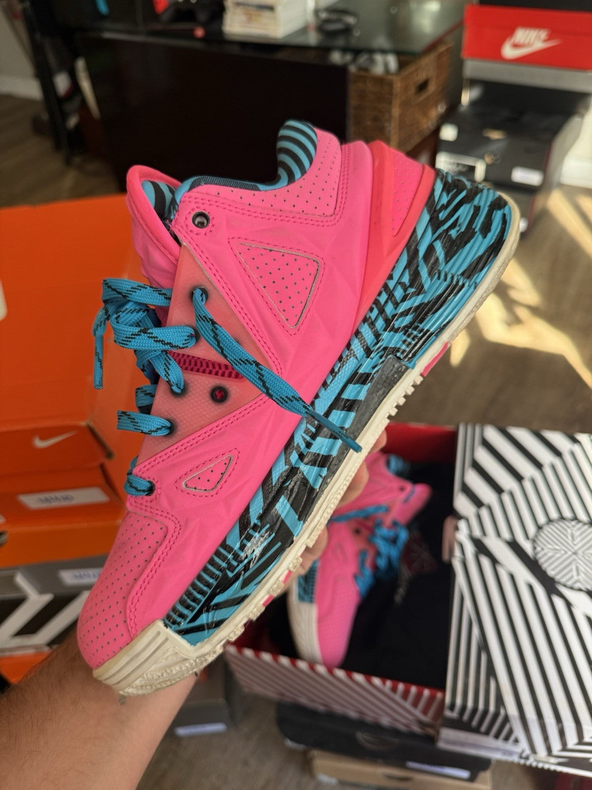 Size 9.5 - Li-Ning Way of Wade WOW 2 Flamingo