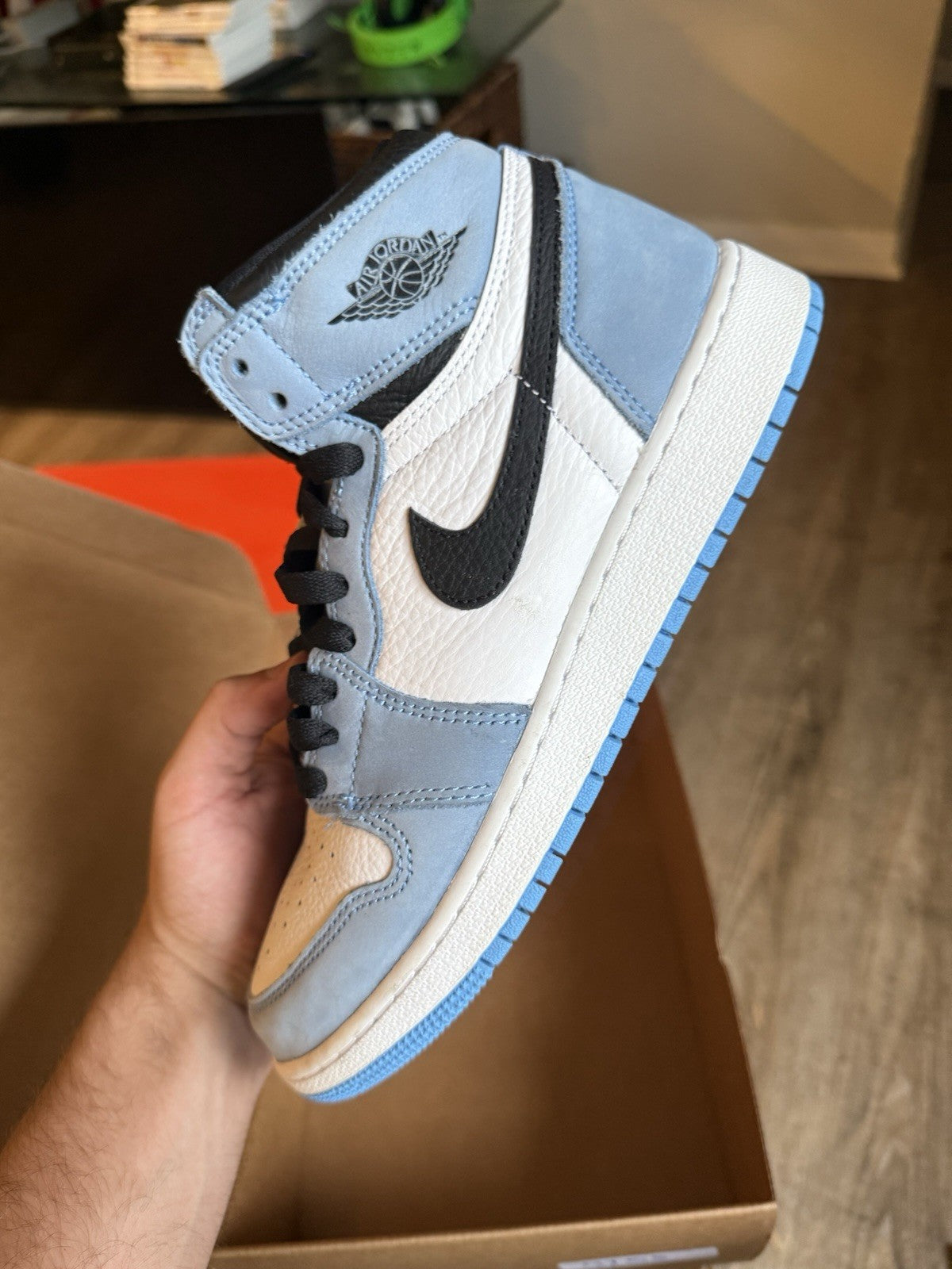 Size 7Y - Jordan 1 Retro OG High University Blue