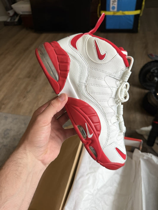 Size 8 - Nike Air Max Sensation Summit White/University Red