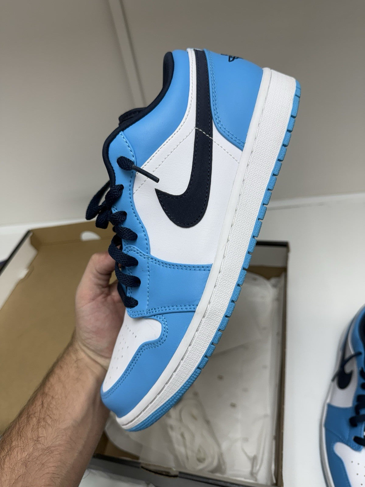 Size 11 - Jordan 1 Low UNC University Blue (2021)
