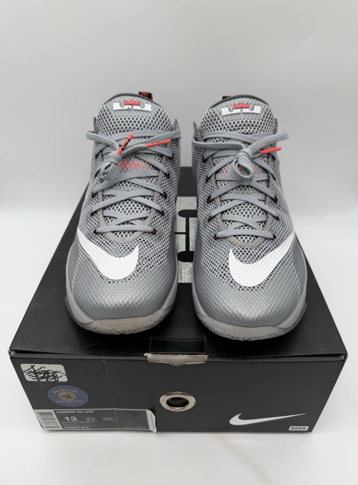 Size 13 - Nike LeBron 12 Low Earned 724557-014