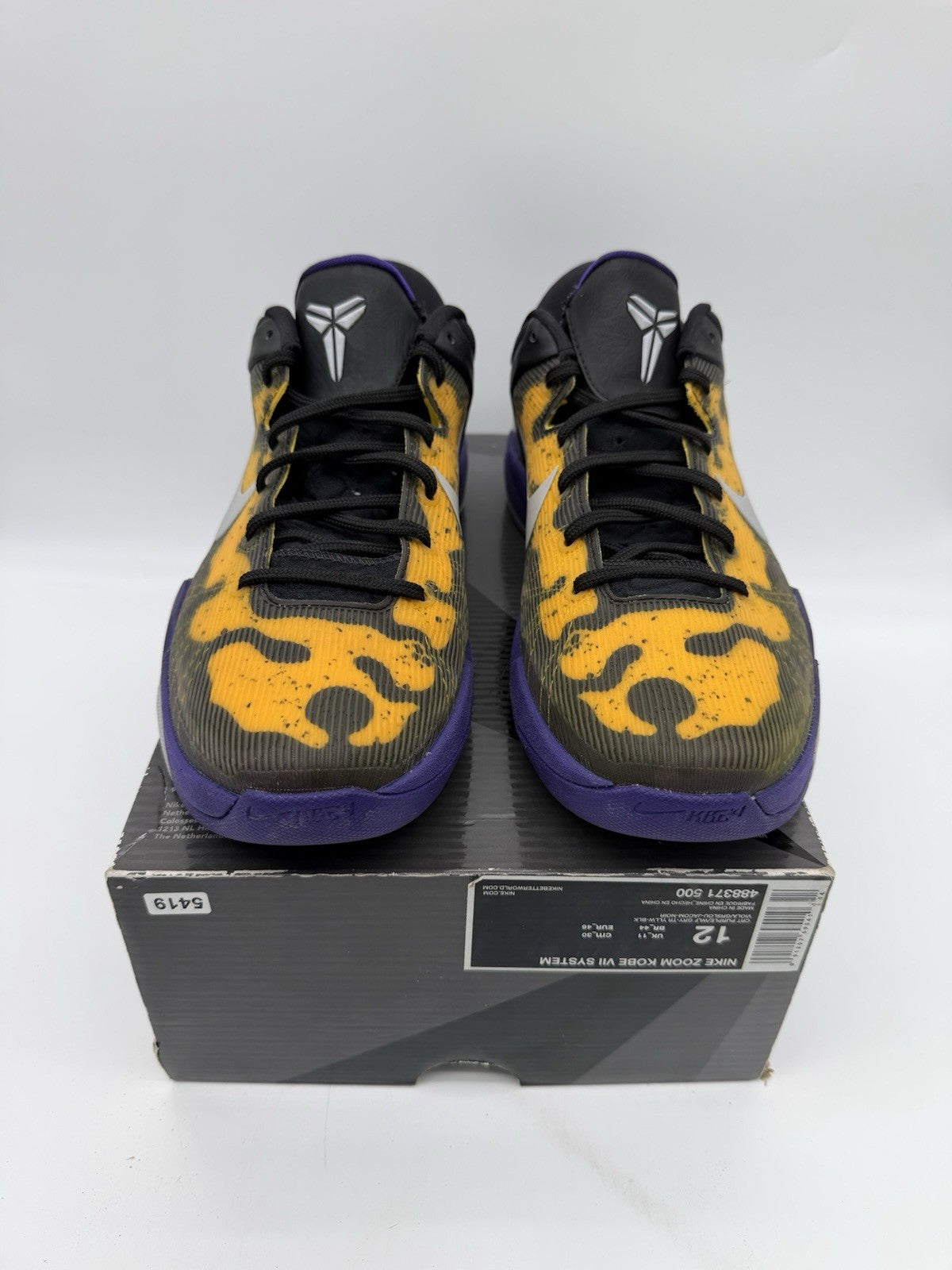 Size 12 - Nike Zoom Kobe VII 7 System Poison Dart Frog (488371-500)