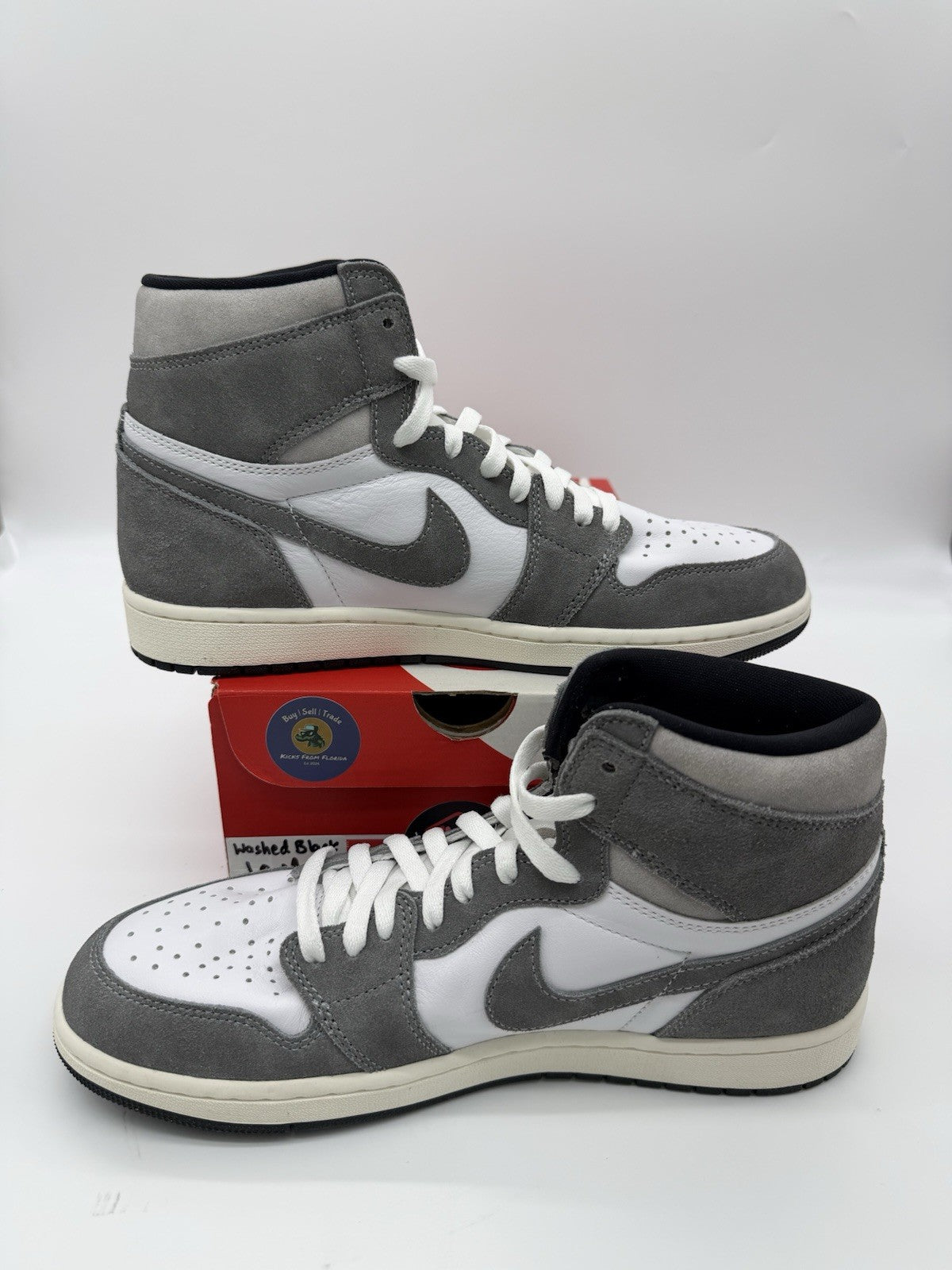 Size 10 - Jordan 1 Retro OG High Washed Black