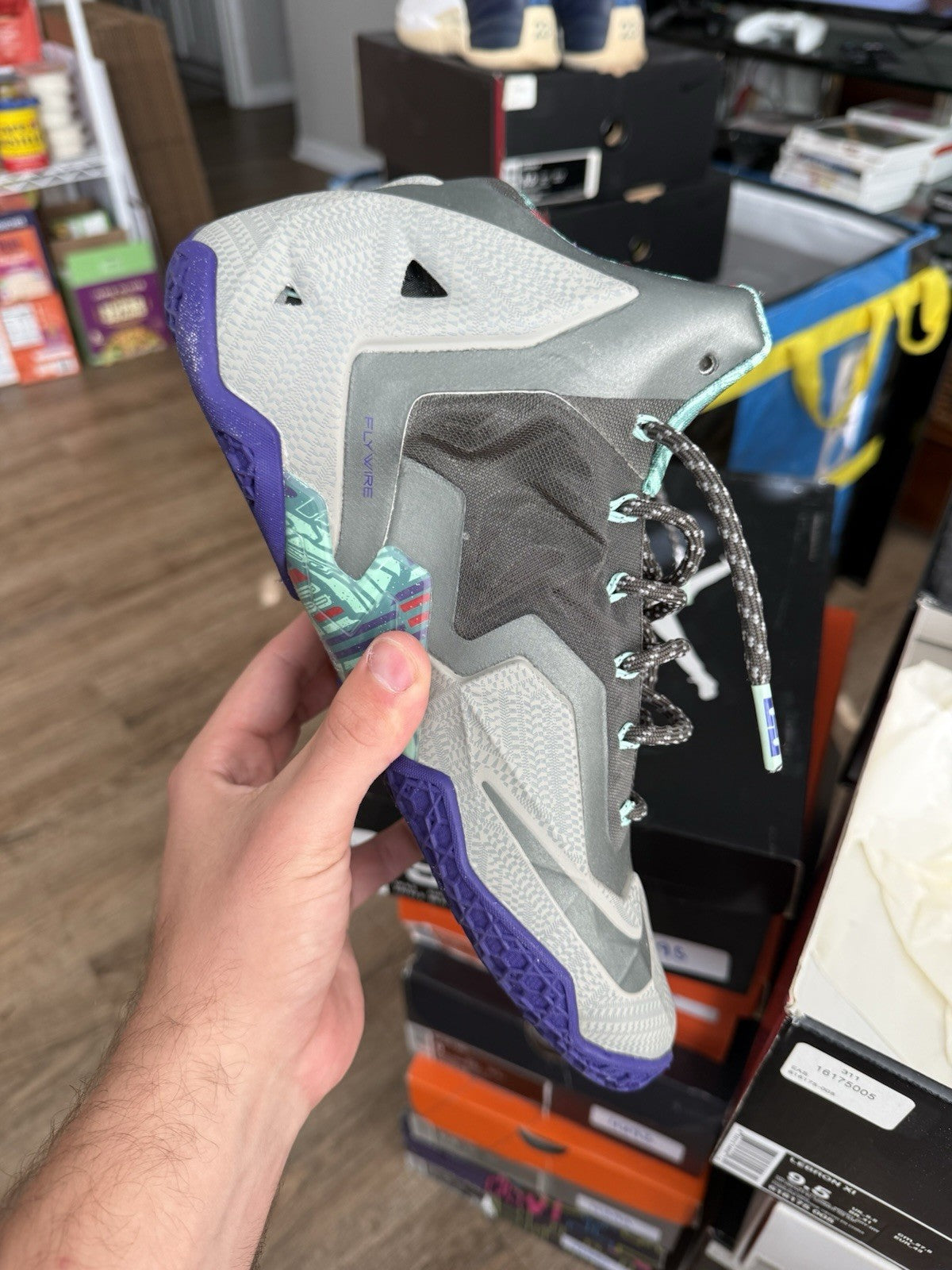 Size 9.5 - Nike LeBron 11 Terracotta Warrior