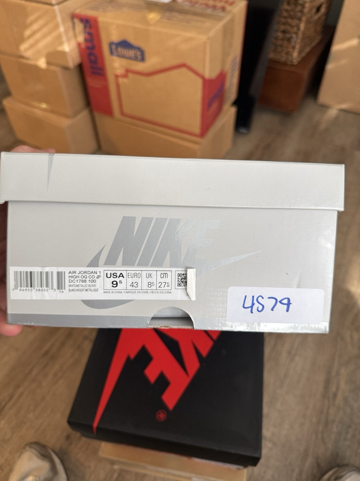 Size 9.5 - Jordan 1 Retro High CO.JP Midnight Navy