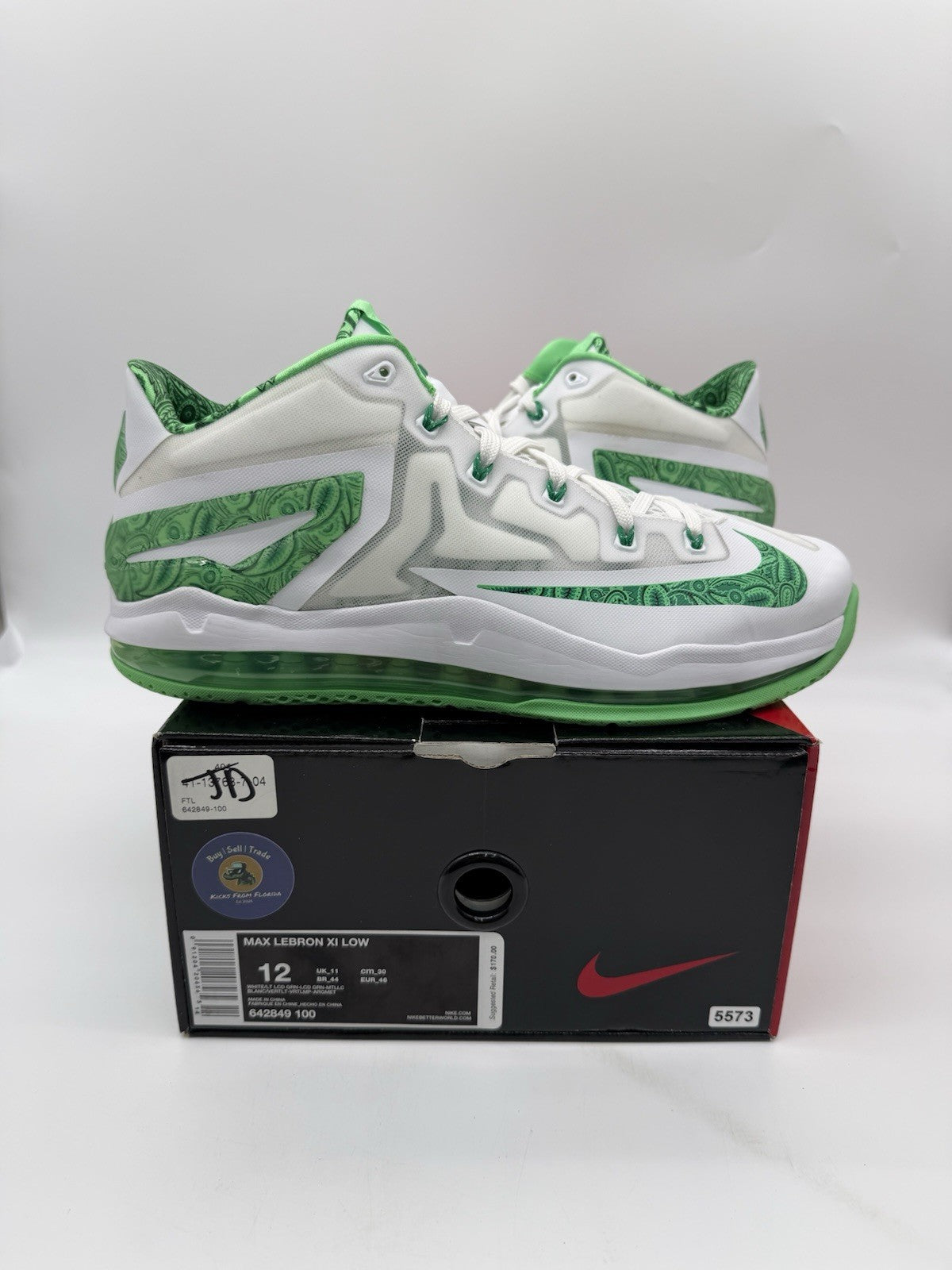Size 12 - Nike LeBron 11 Low Easter (Pre-Owned)