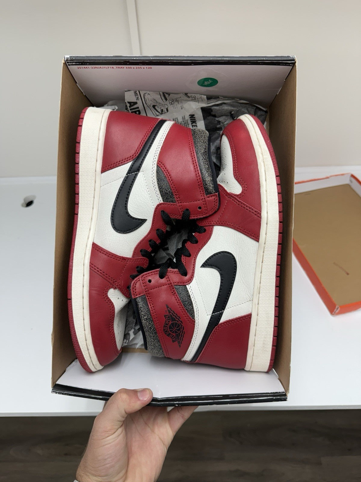 Size 10.5 - Jordan Retro 1 High OG Chicago Lost And Found