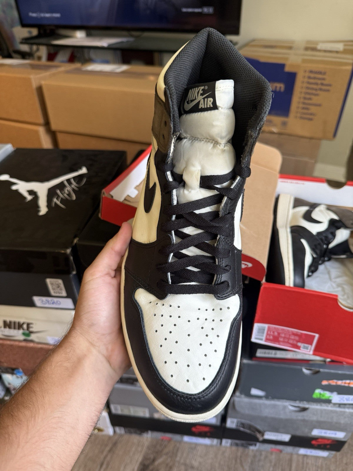 Size 12 - Jordan 1 Retro High OG Dark Mocha