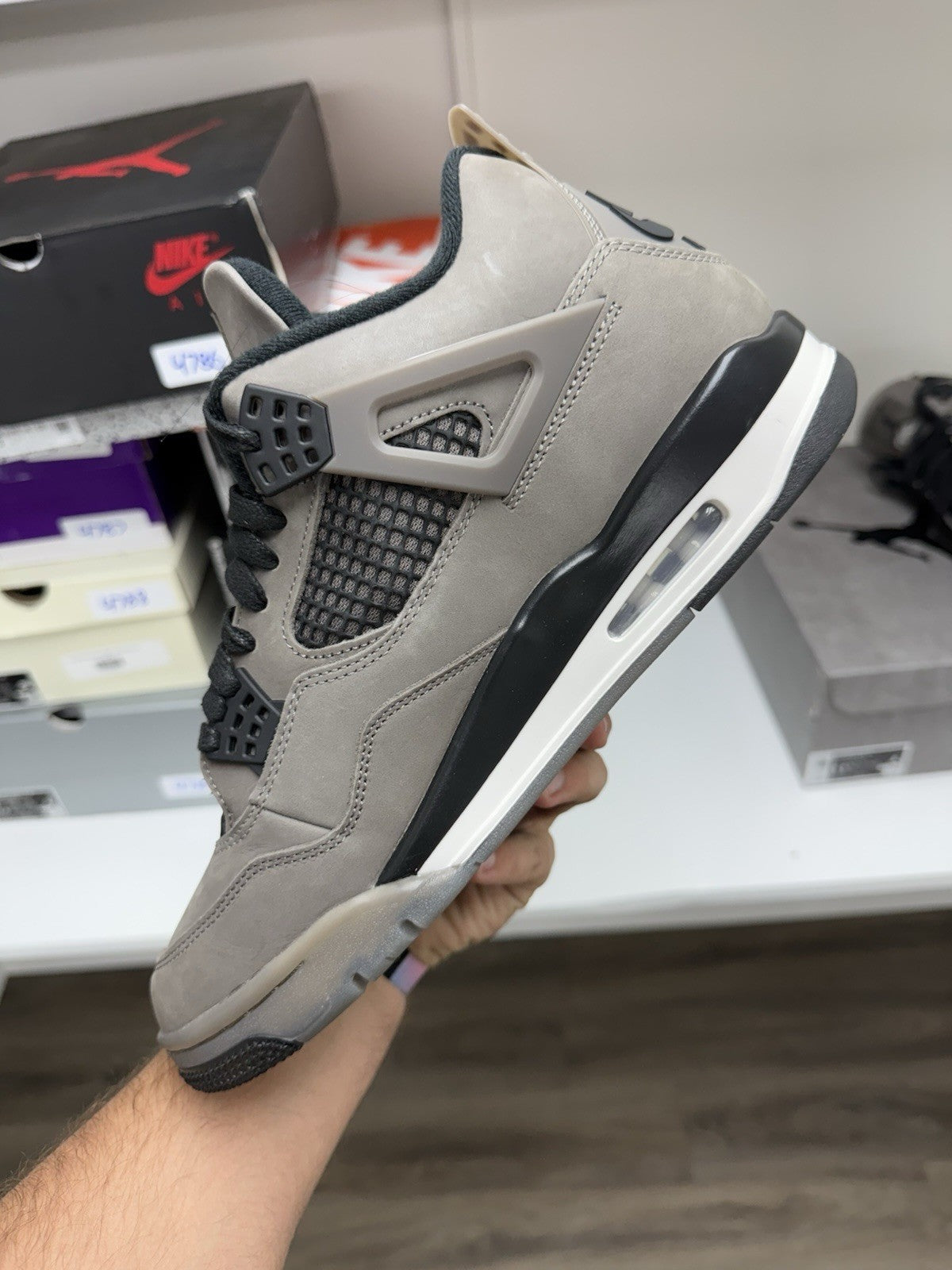 Size 11.5 - Jordan 4 Retro Cave Stone