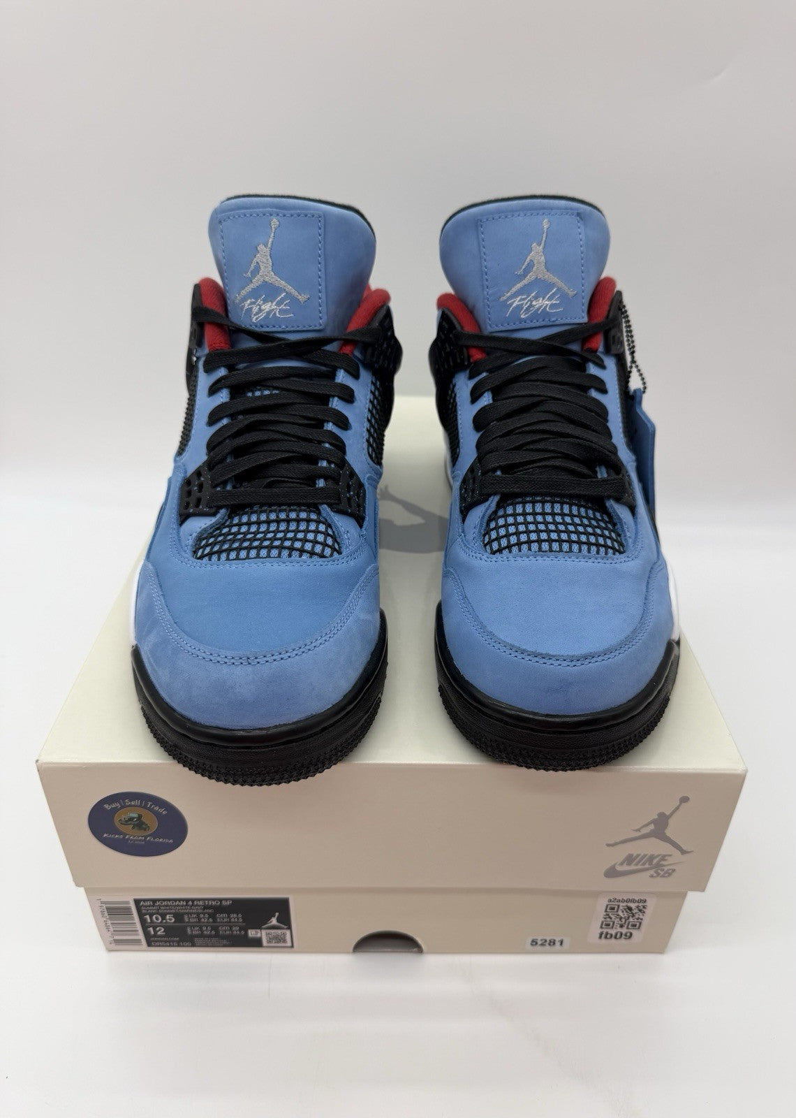 Size 10.5 - Jordan 4 Travis Scott Cactus Jack (Brand New)