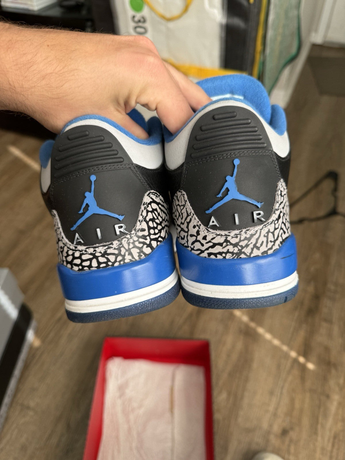 Size 11 - Jordan 3 Retro Sport Blue