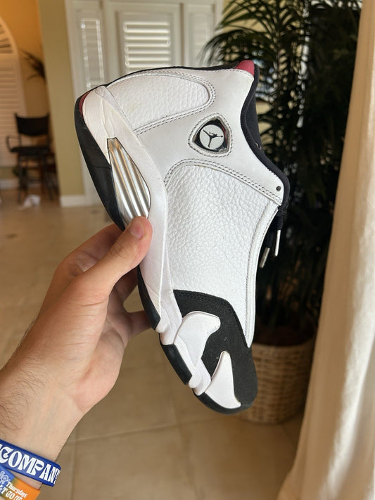 Air Jordan 14 Black Toe 2024 Size 9 487471-160