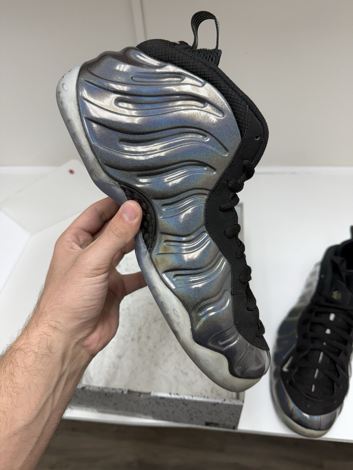 Size 11.5 - Nike Air Foamposite One Hologram