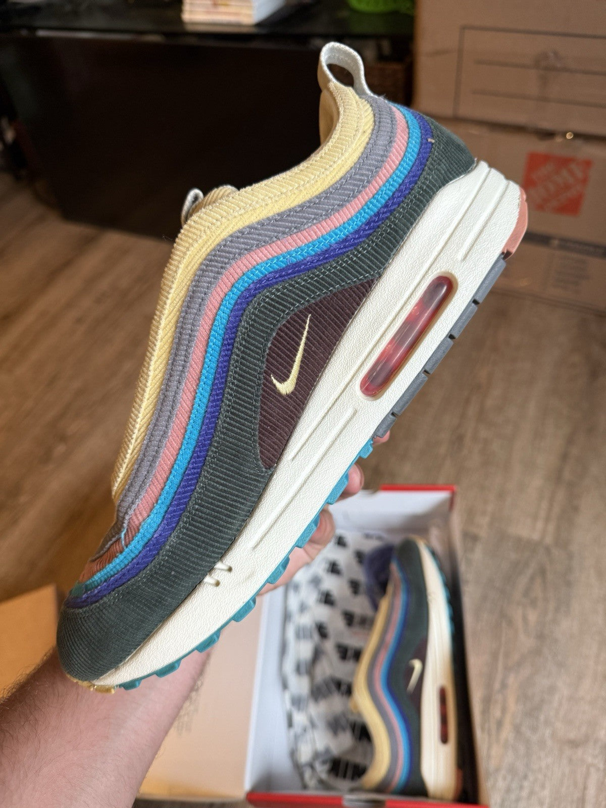 Size 10.5 - Nike Air Max 1/97 x Sean Wotherspoon Low Sean Wotherspoon
