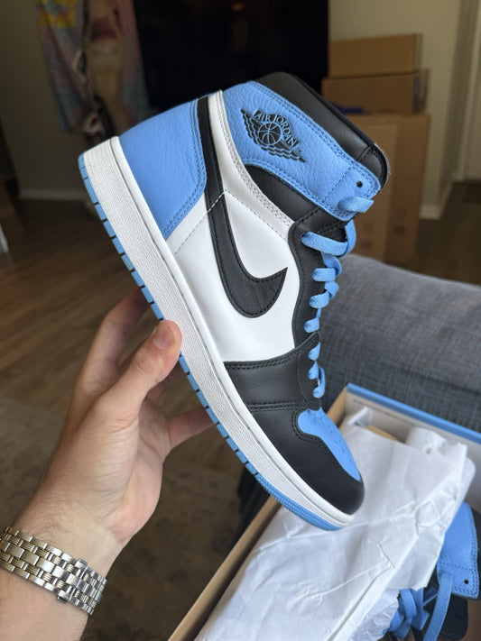 Size 11.5 - Nike Air Jordan 1 Retro OG High UNC Toe