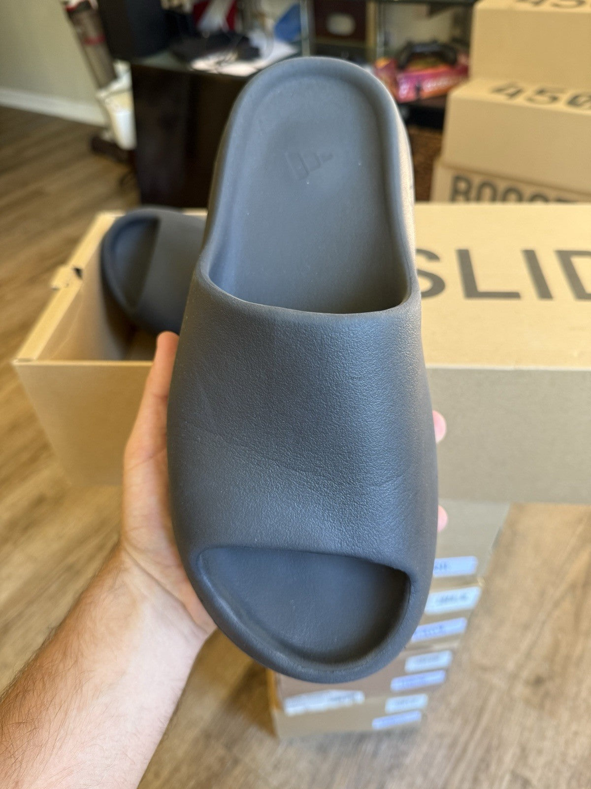 Size 11 - adidas Yeezy Slide Onyx
