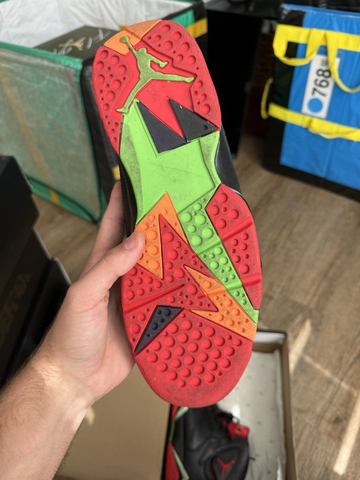 Size 10.5 - Jordan 7 Retro Marvin the Martian