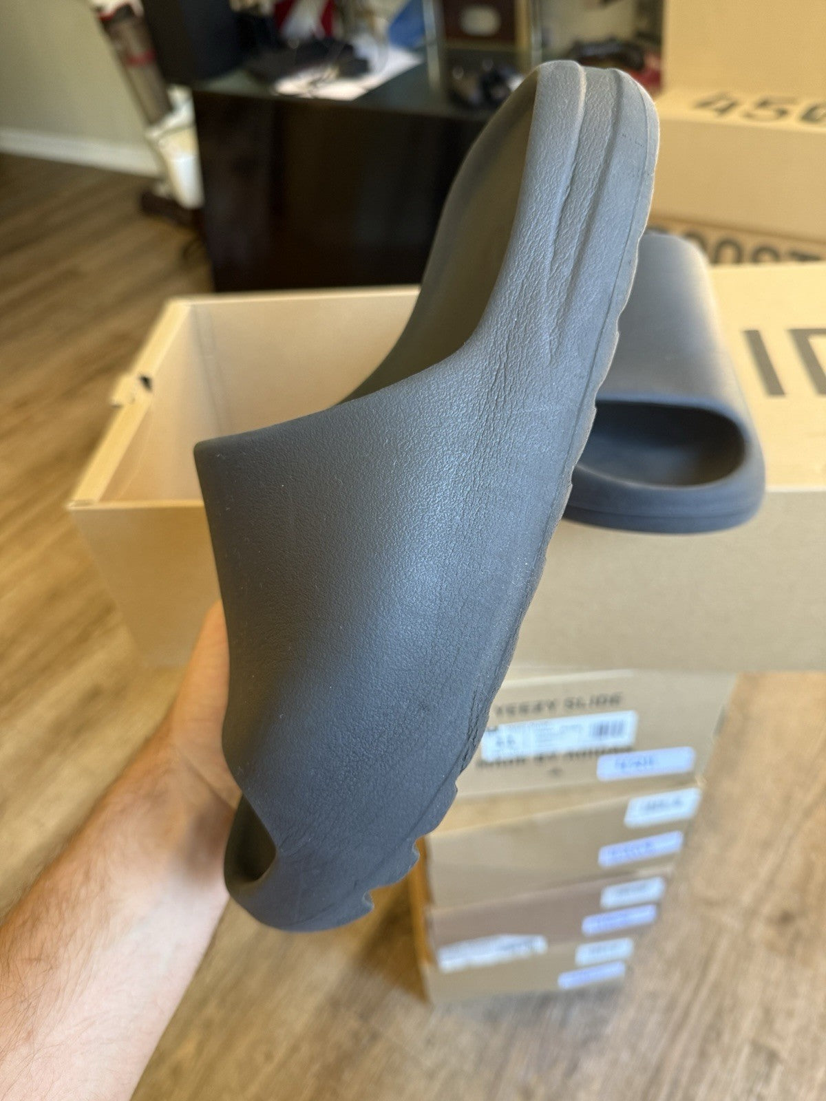 Size 11 - adidas Yeezy Slide Onyx