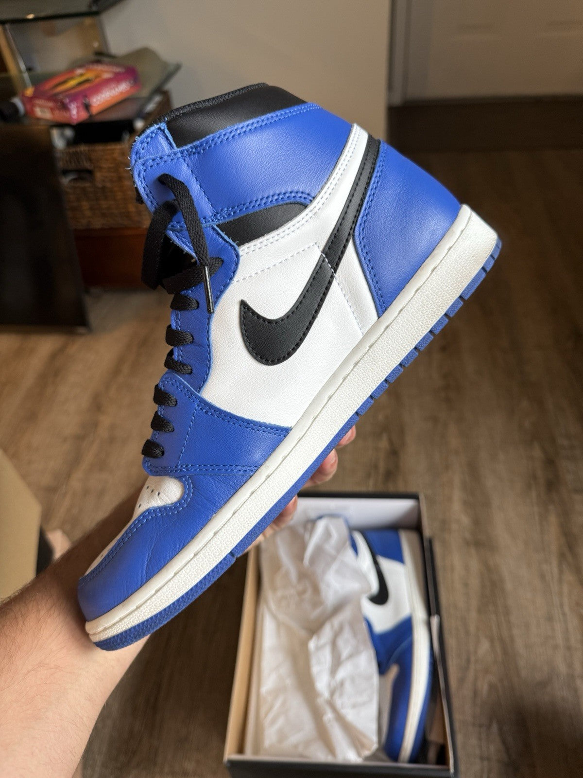 Size 10.5 - Jordan 1 Retro High Game Royal (2018)