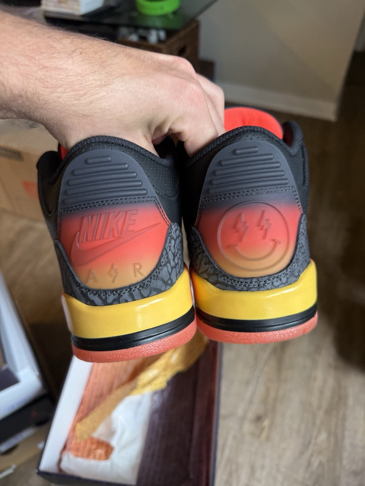 Size 9 - J Balvin x Jordan 3 Retro Rio