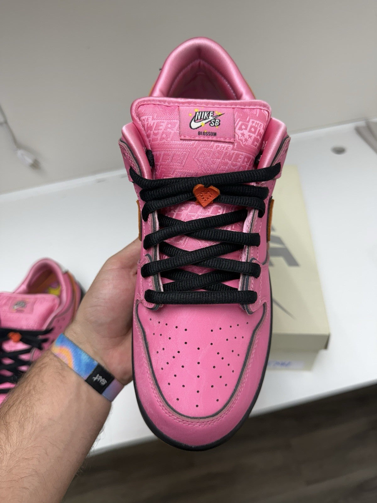 Size 10.5 - Nike SB Dunk Low Powerpuff Girls Blossom