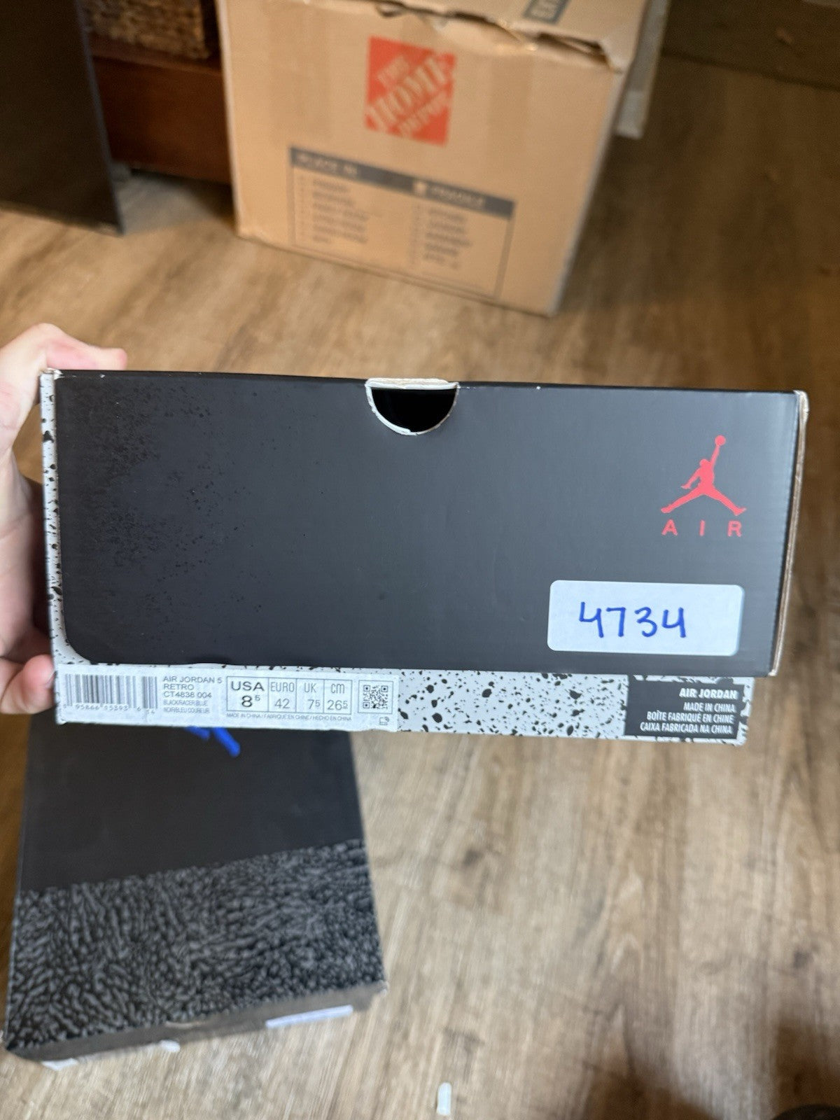 Size 8.5 - Jordan 5 Retro Mid Racer Blue