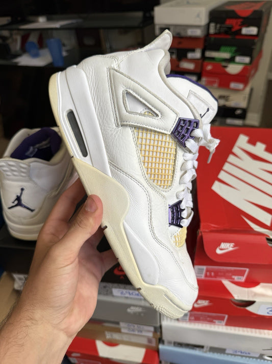 Size 10.5 - Jordan 4 Retro Mid Purple Metallic