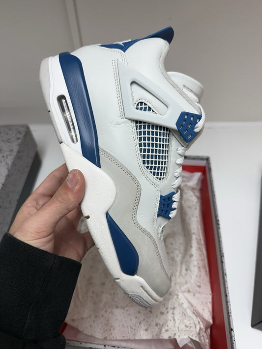 Size 9 - Jordan 4 Retro Military Blue