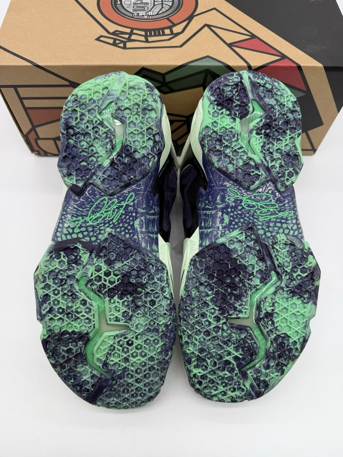 Size 11 - Nike LeBron 11 NOLA Gumbo League Gator King (Brand New)