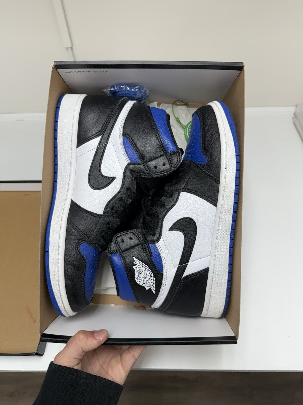 Size 9 - Jordan 1 Retro High OG Royal Toe
