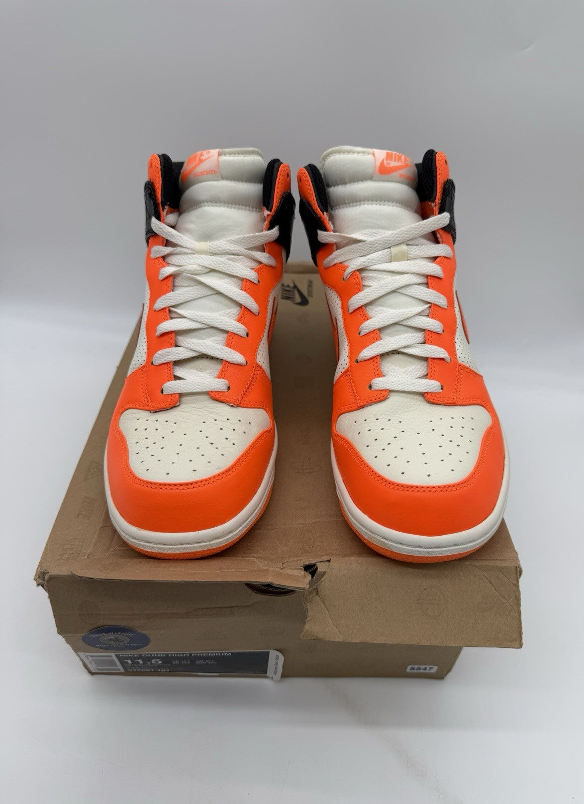 Size 11.5 - Nike Dunk High Premium Orange Blaze (Brand New)