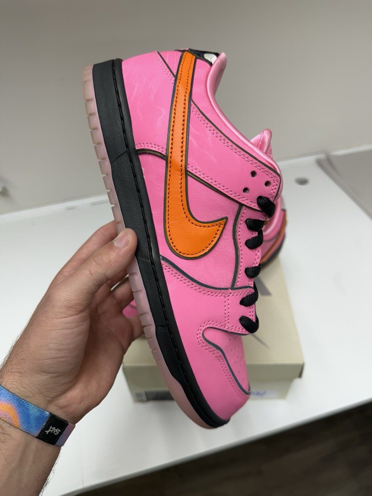 Size 10.5 - Nike SB Dunk Low Powerpuff Girls Blossom