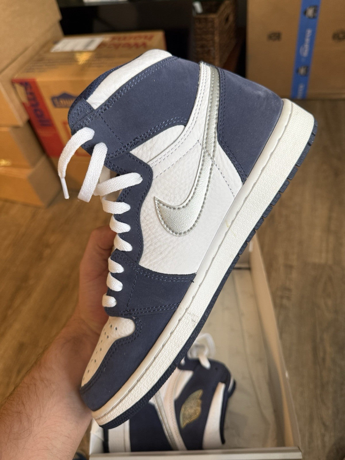 Size 9.5 - Jordan 1 Retro High CO.JP Midnight Navy