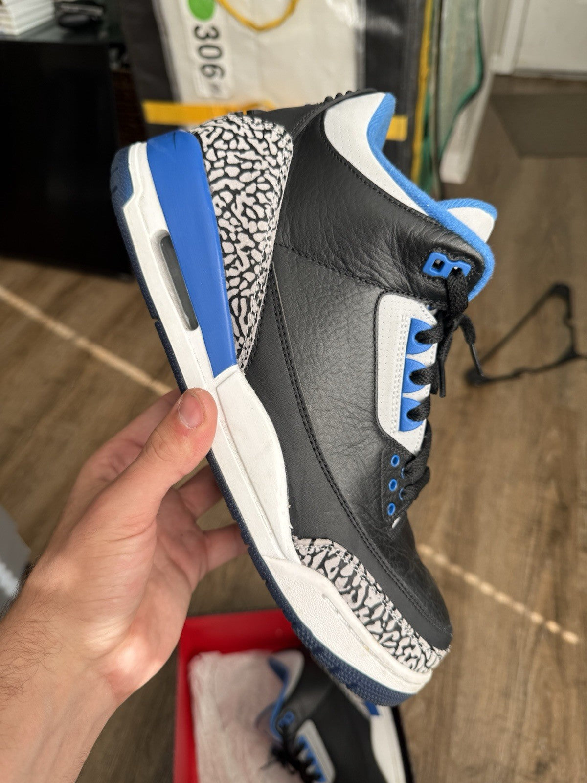 Size 11 - Jordan 3 Retro Sport Blue