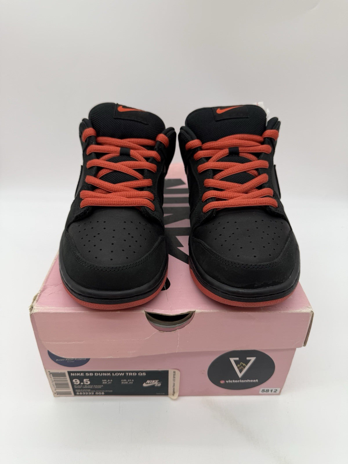 Size 9.5 - Nike SB Dunk Low Black Pigeon 2017