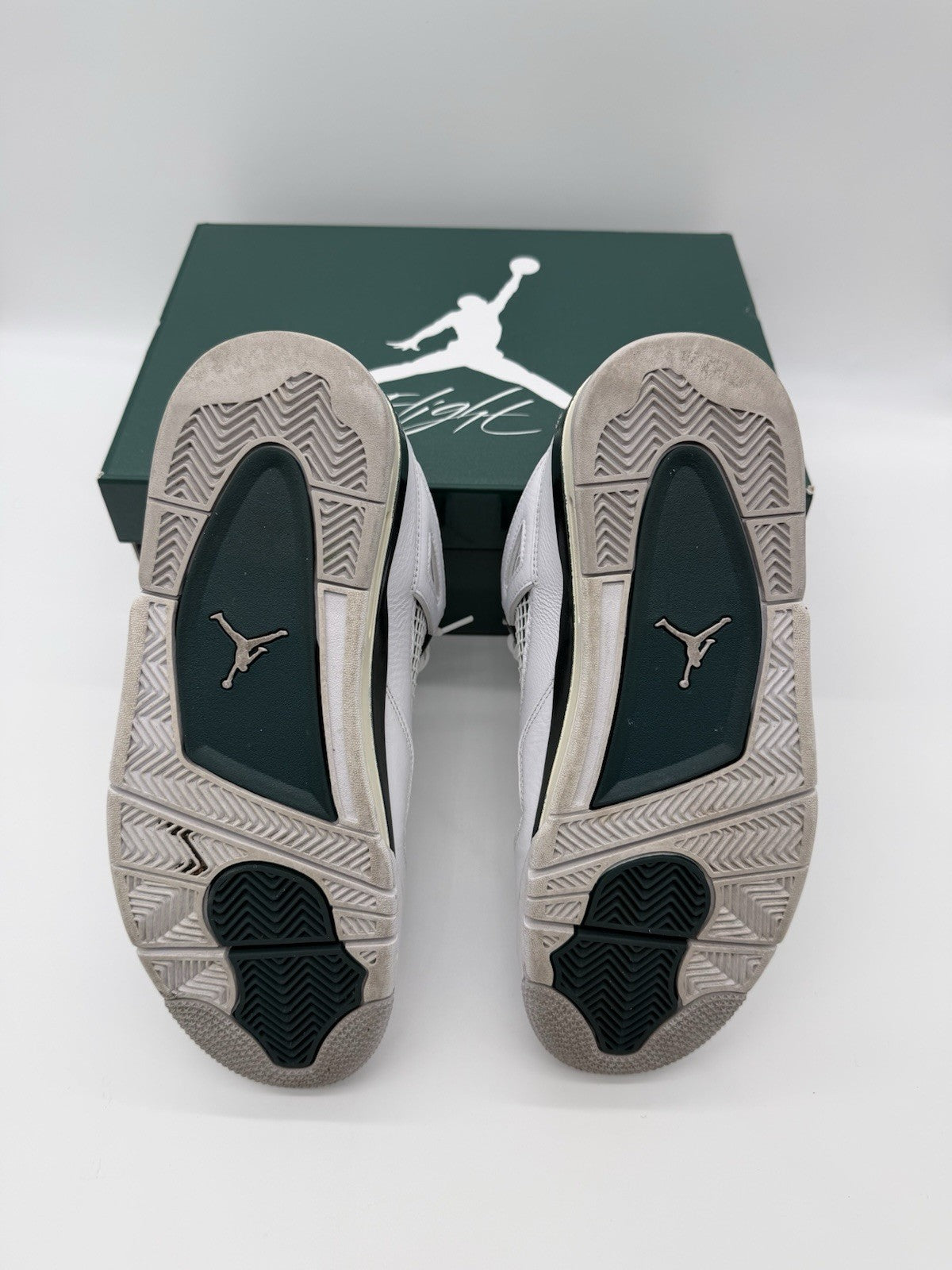 Size 9 - Jordan 4 Retro Oxidized Green