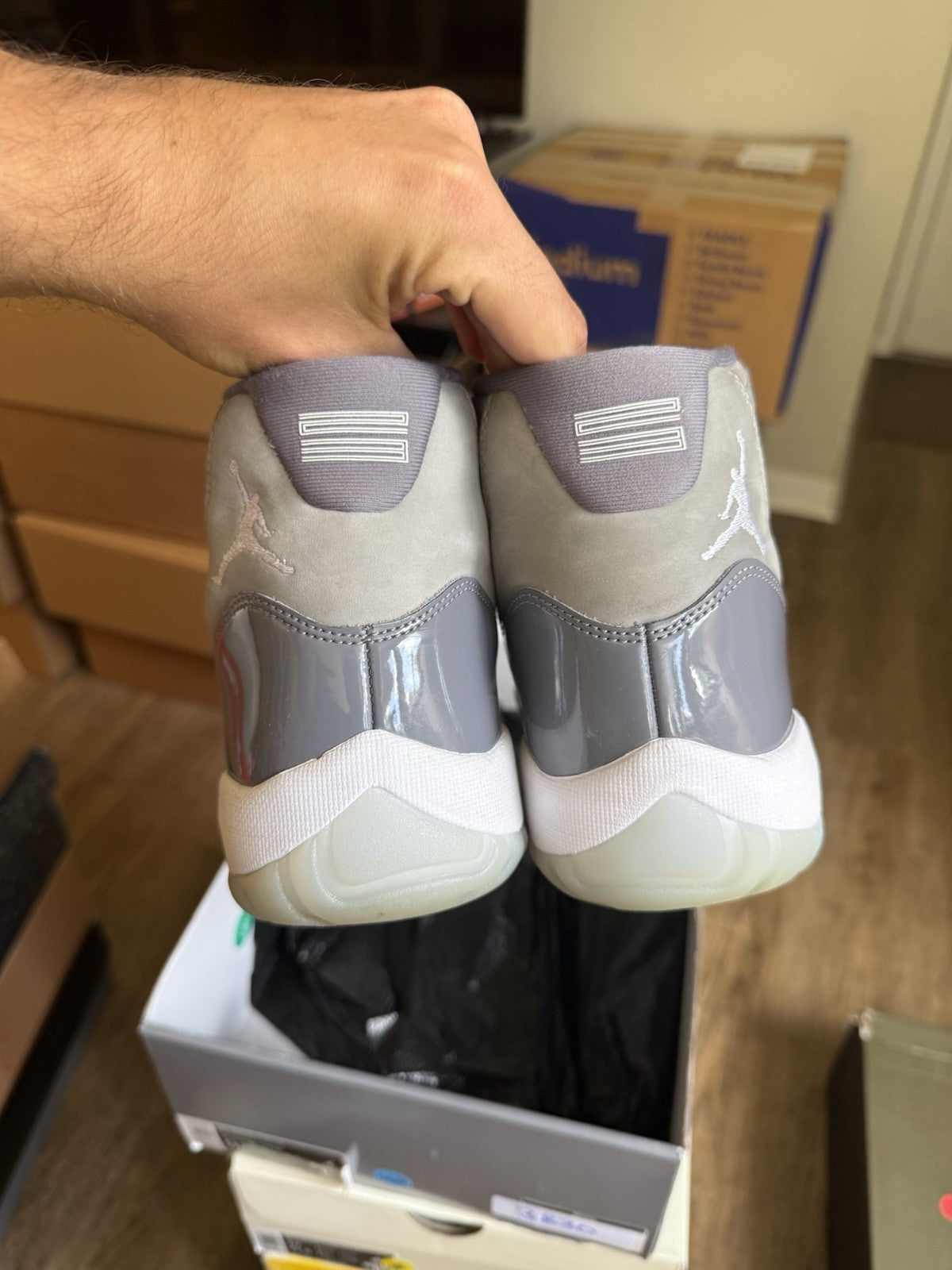 Size 9 - Jordan 11 Retro High Cool Grey (2021)