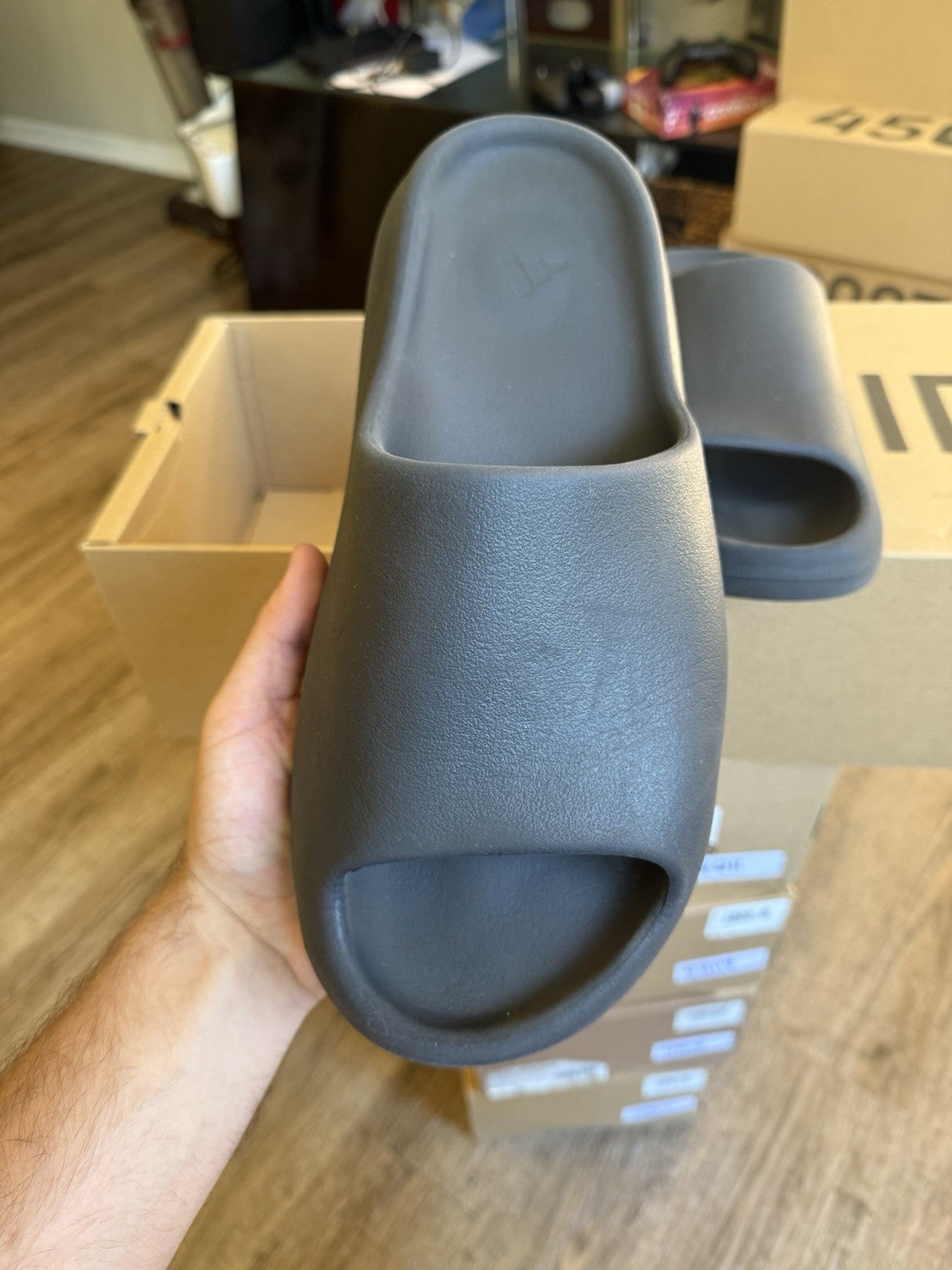 Size 11 - adidas Yeezy Slide Onyx