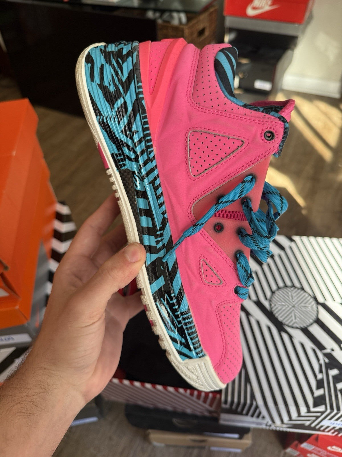 Size 9.5 - Li-Ning Way of Wade WOW 2 Flamingo