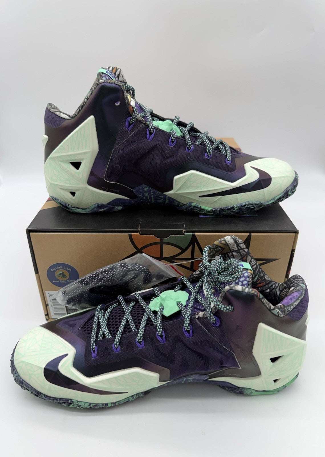 Size 11 - Nike LeBron 11 NOLA Gumbo League Gator King (Brand New)