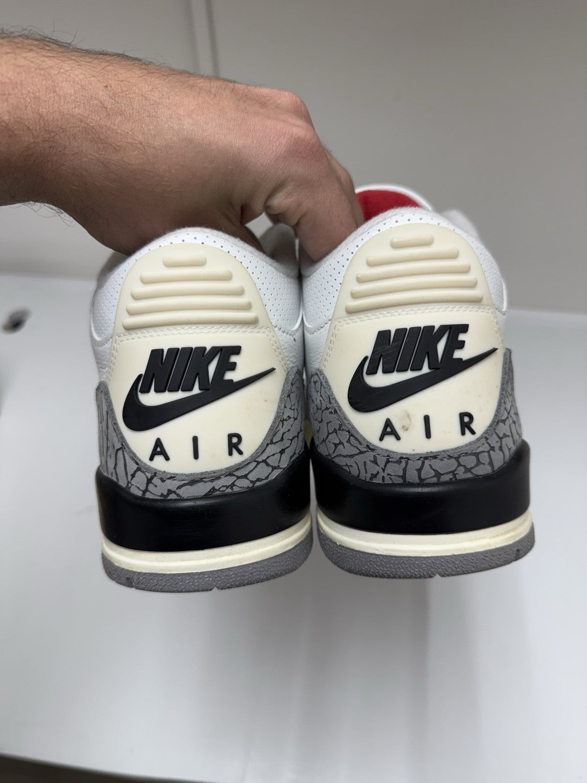 Size 11.5 - Jordan 3 Retro Mid White Cement Reimagined