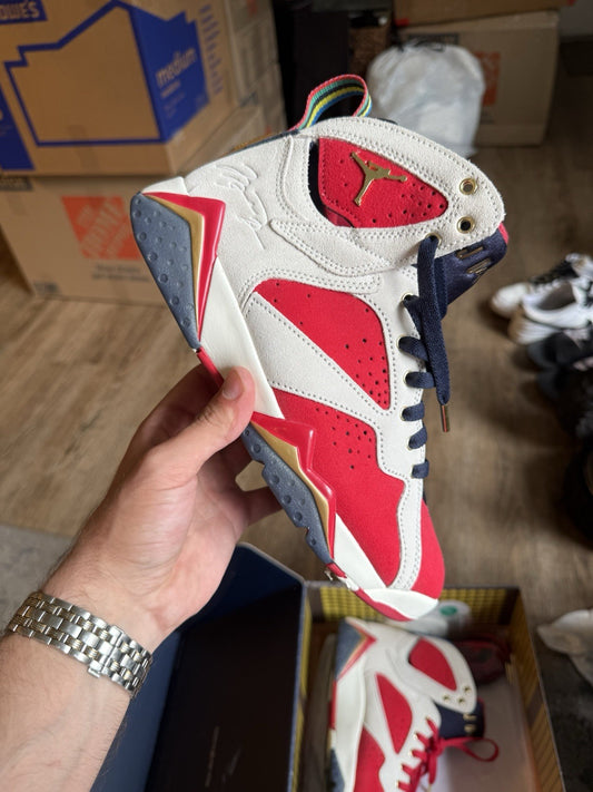 Size 7.5 - Jordan 7 Retro x Trophy Room 'Sheriff In Town'
