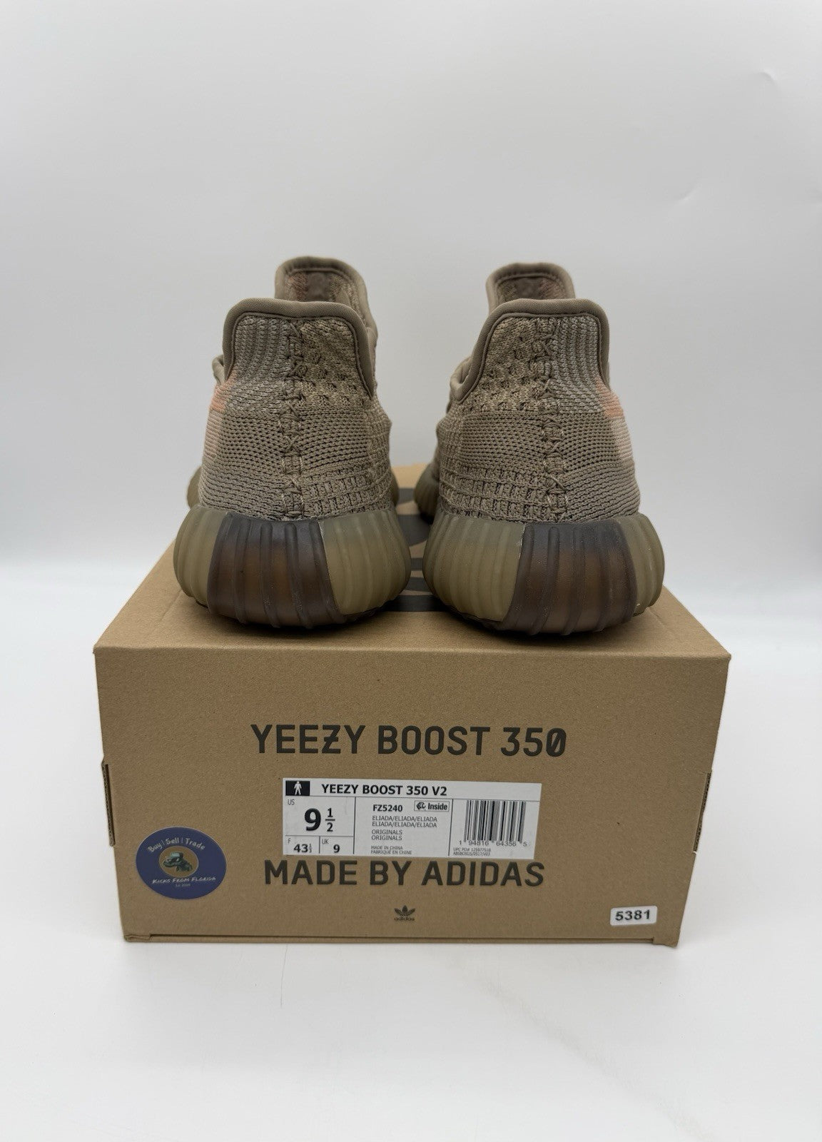 Size 9.5 - Yeezy Boost 350 V2 Sand Taupe