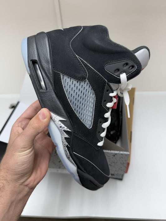 Size 9 - Jordan 5 Retro OG Black Metallic Reimagined